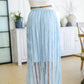 143 Story - Cascading Ruffles A-Line Skirt