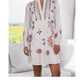 Johnny Was - BELLANIA BUTTON YOKE FIELD SLIP DRESS