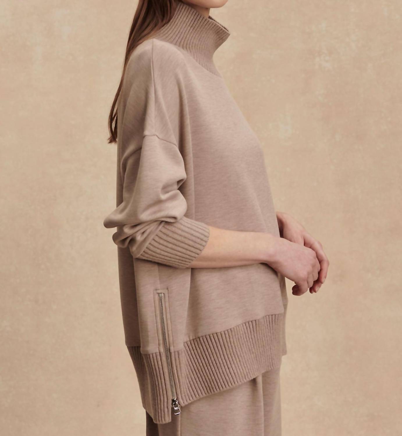 Varley - Barker High Neck Sweater