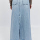 Agolde - Hilla Mid-rise Back-slit Maxi Skirt