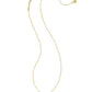 Kendra Scott - Mini Abbie Gold Satellite Short Pendant Gold Necklace