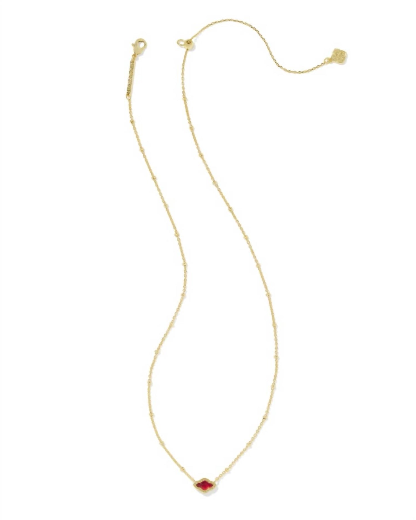 Kendra Scott - Mini Abbie Gold Satellite Short Pendant Gold Necklace