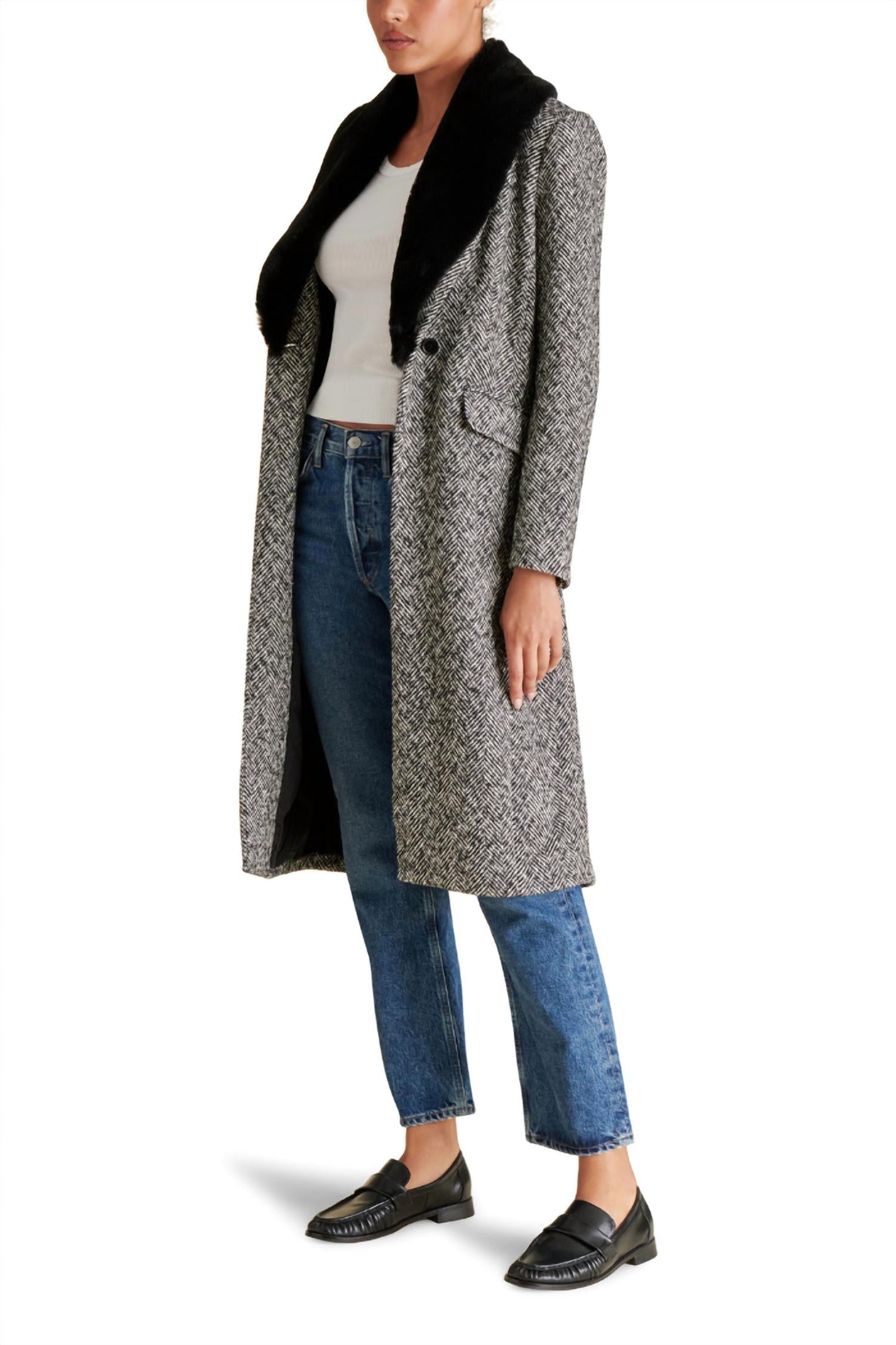 Steve Madden - Dienne Long Sleeve Coat