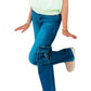 Risen - Felicia Cargo Pocket Wide Leg Jeans