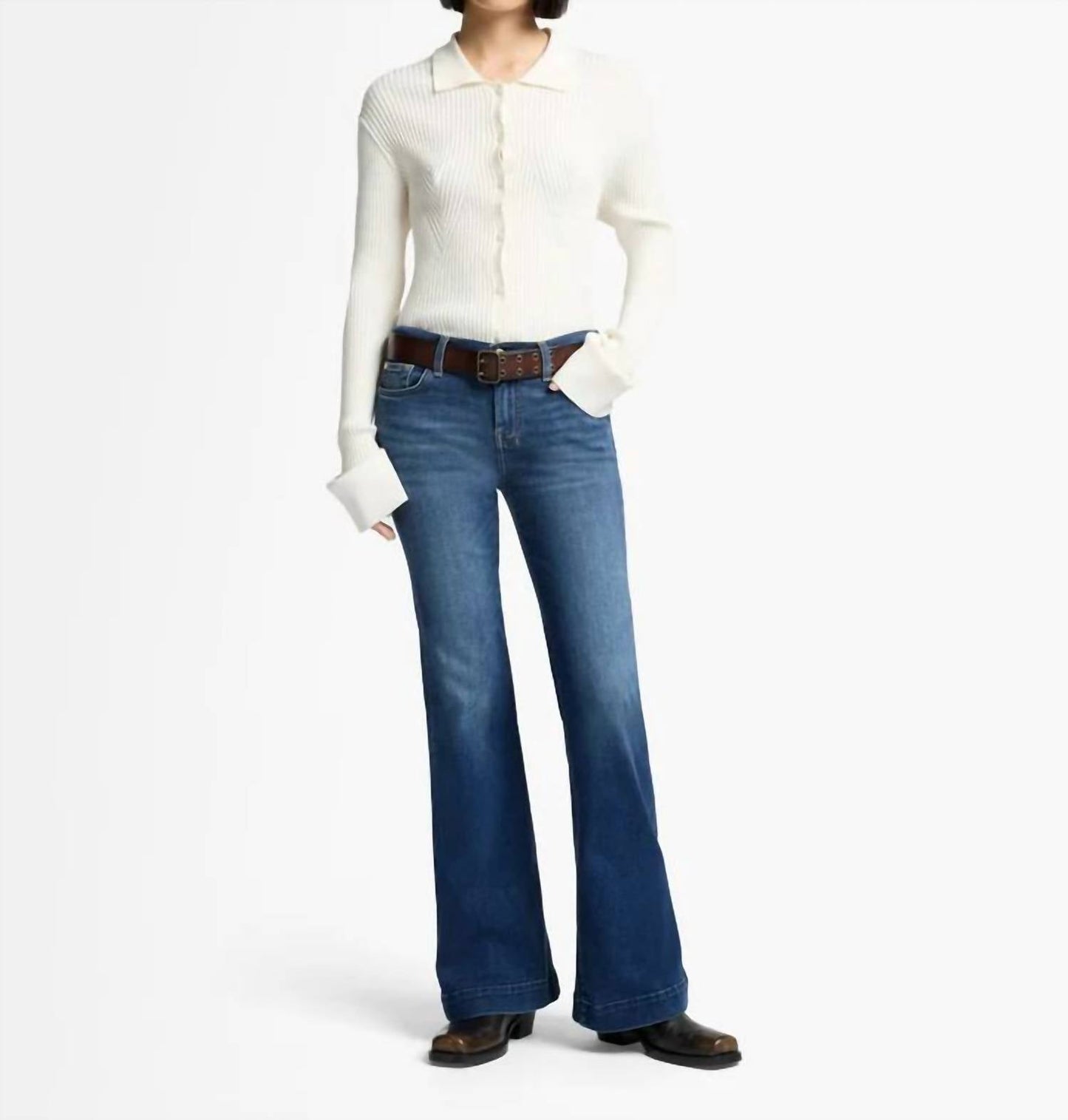7 For All Mankind - Tailorless Dojo Bootcut Jean