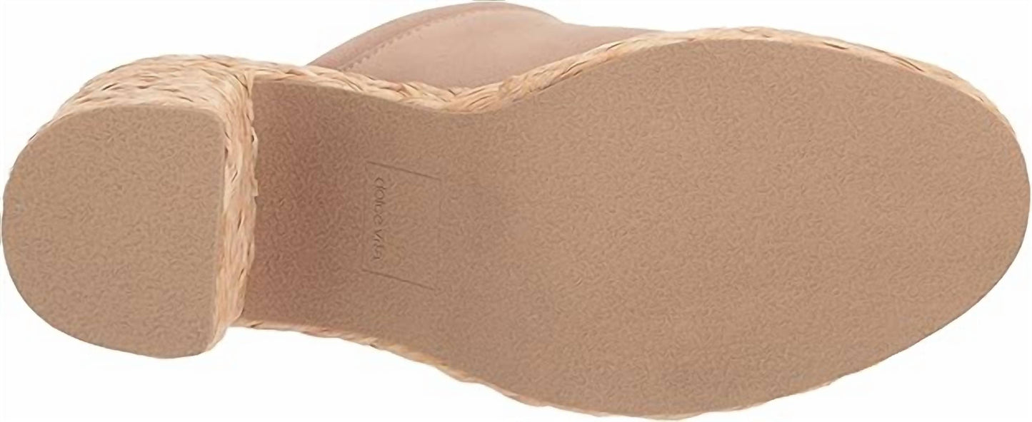 Dolce Vita - Women's Camdin Raffia Espadrille Platform Clog