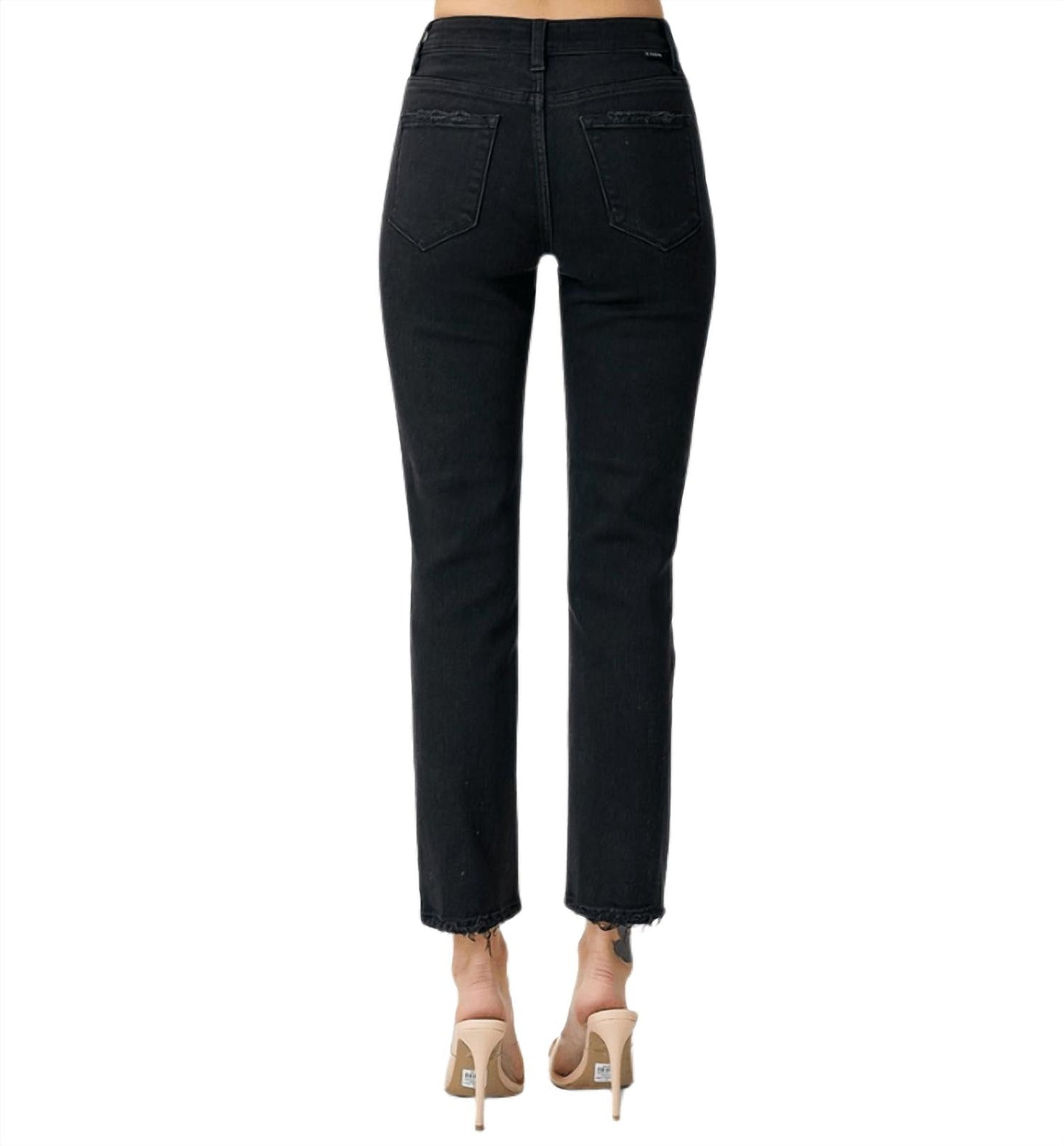 Risen - Olivia Mid Rise Button Down Jeans