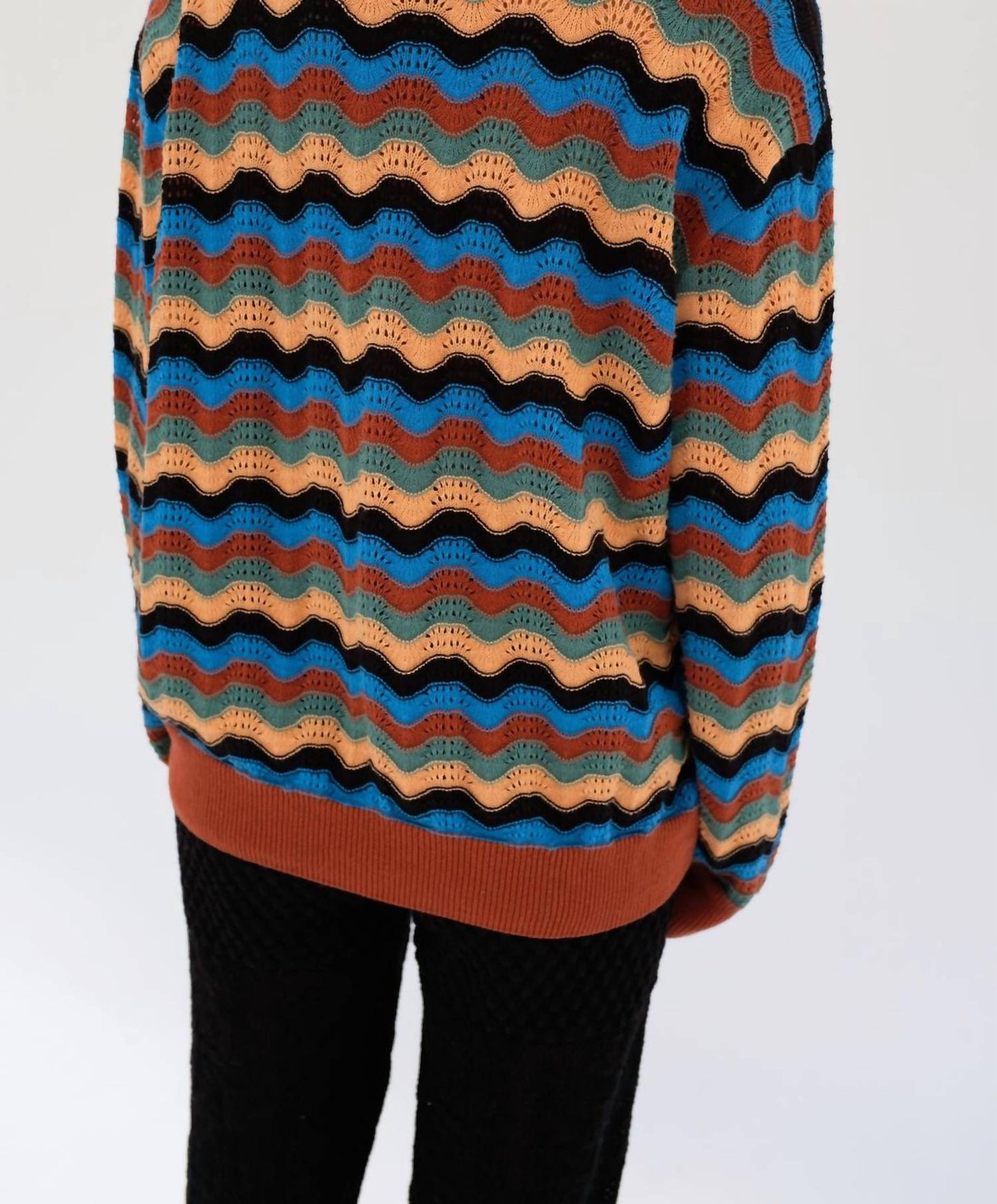 Beklina - Angata Oversized Cotton Crew Sweater