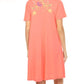 Johnny Was - CALISTA FLUTTER SLEEVE HENLEY DRESS