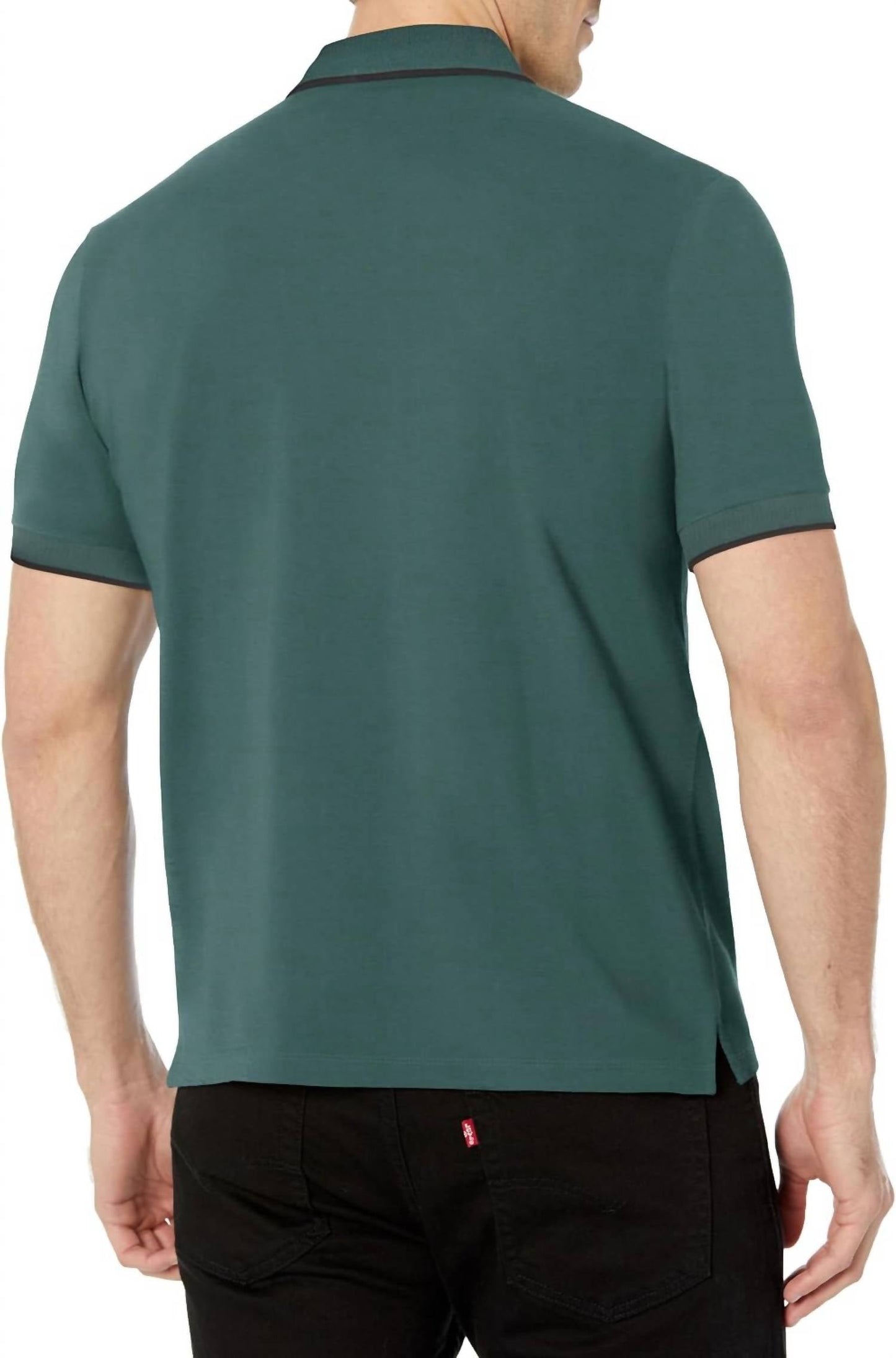 Hugo Boss - Square Logo Cotton Polo Short Sleeve