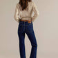 Free People - Double Knot High-rise Straight Bootcut Jeans