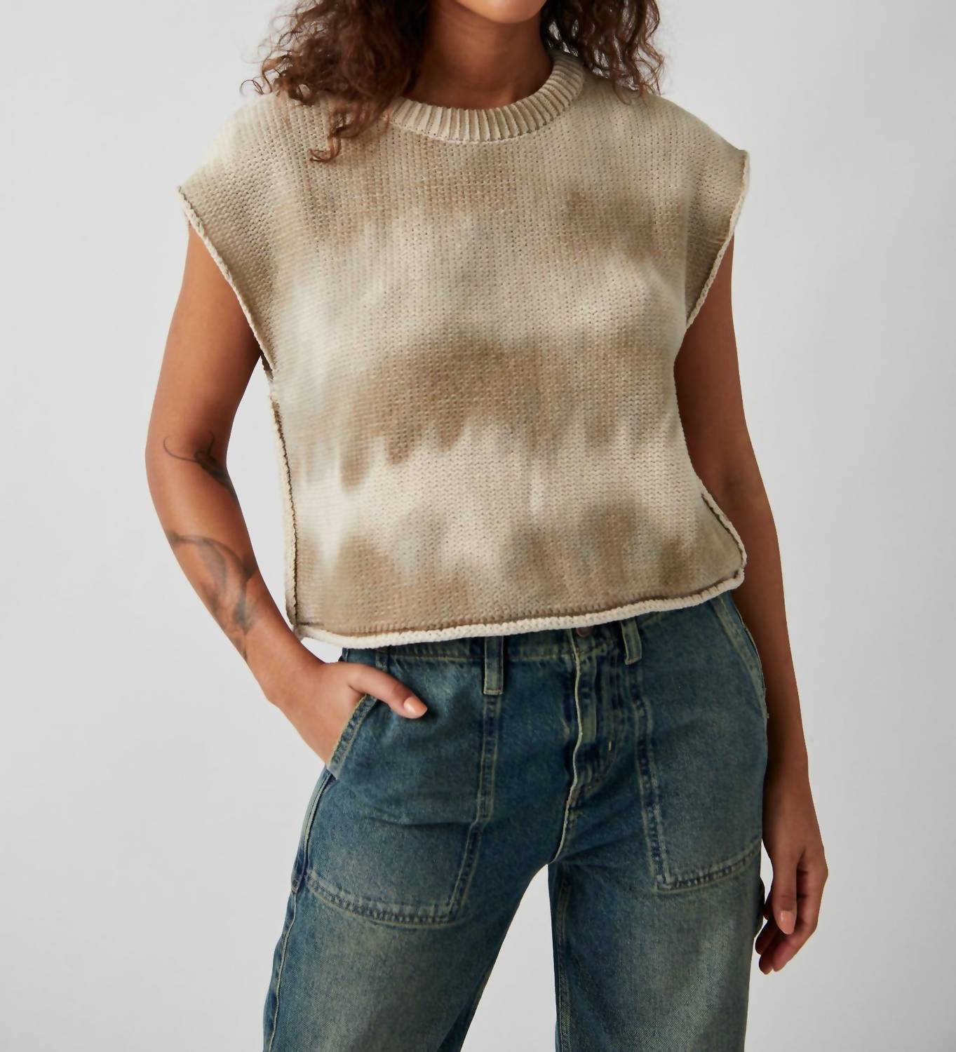 Free People - STOLEN HEARTS WASHED VEST