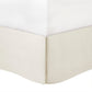 7 Piece Tufted Comforter Set Ivory Cal King