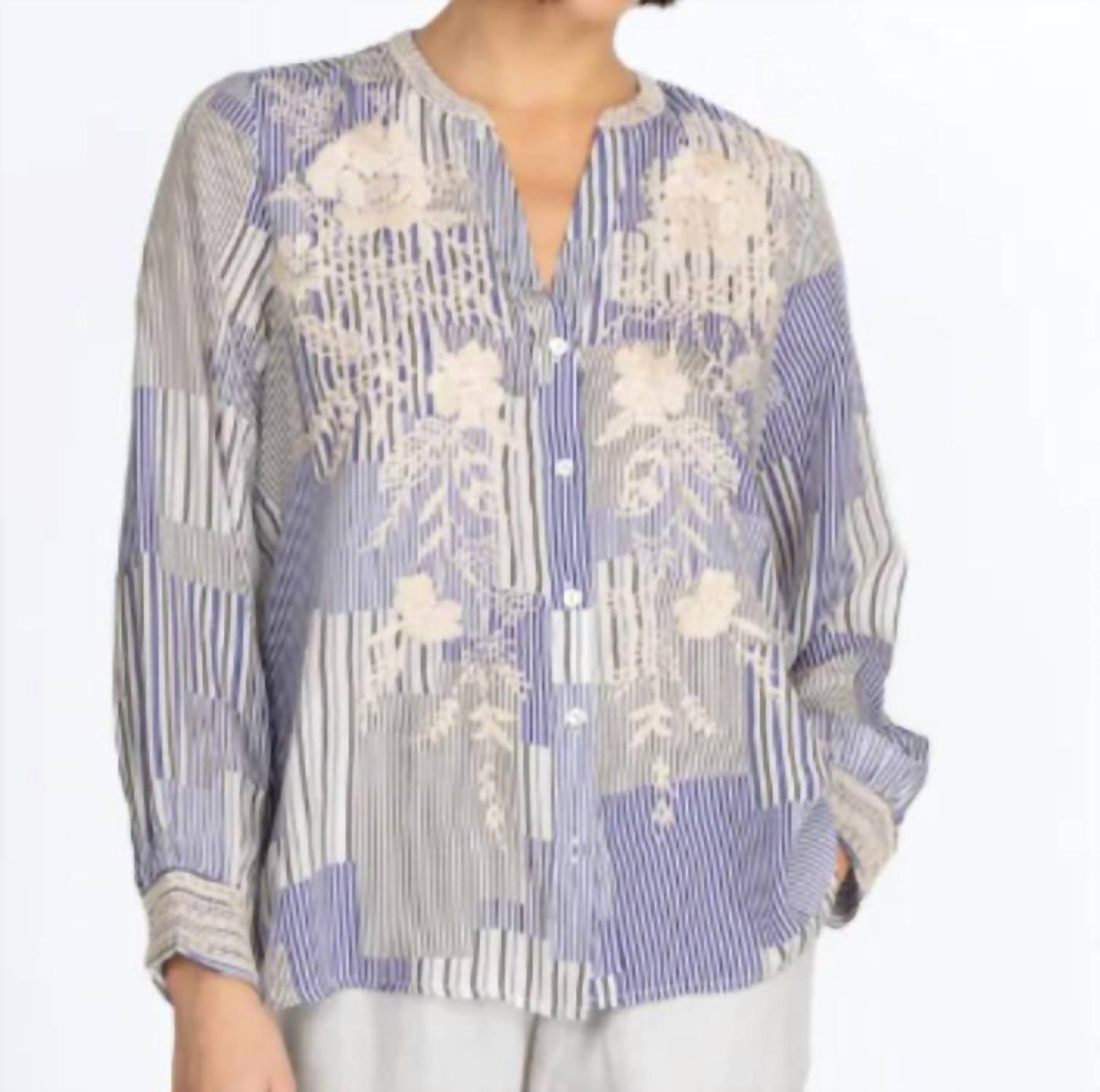Johnny Was - Osiris Relaxed Button Down