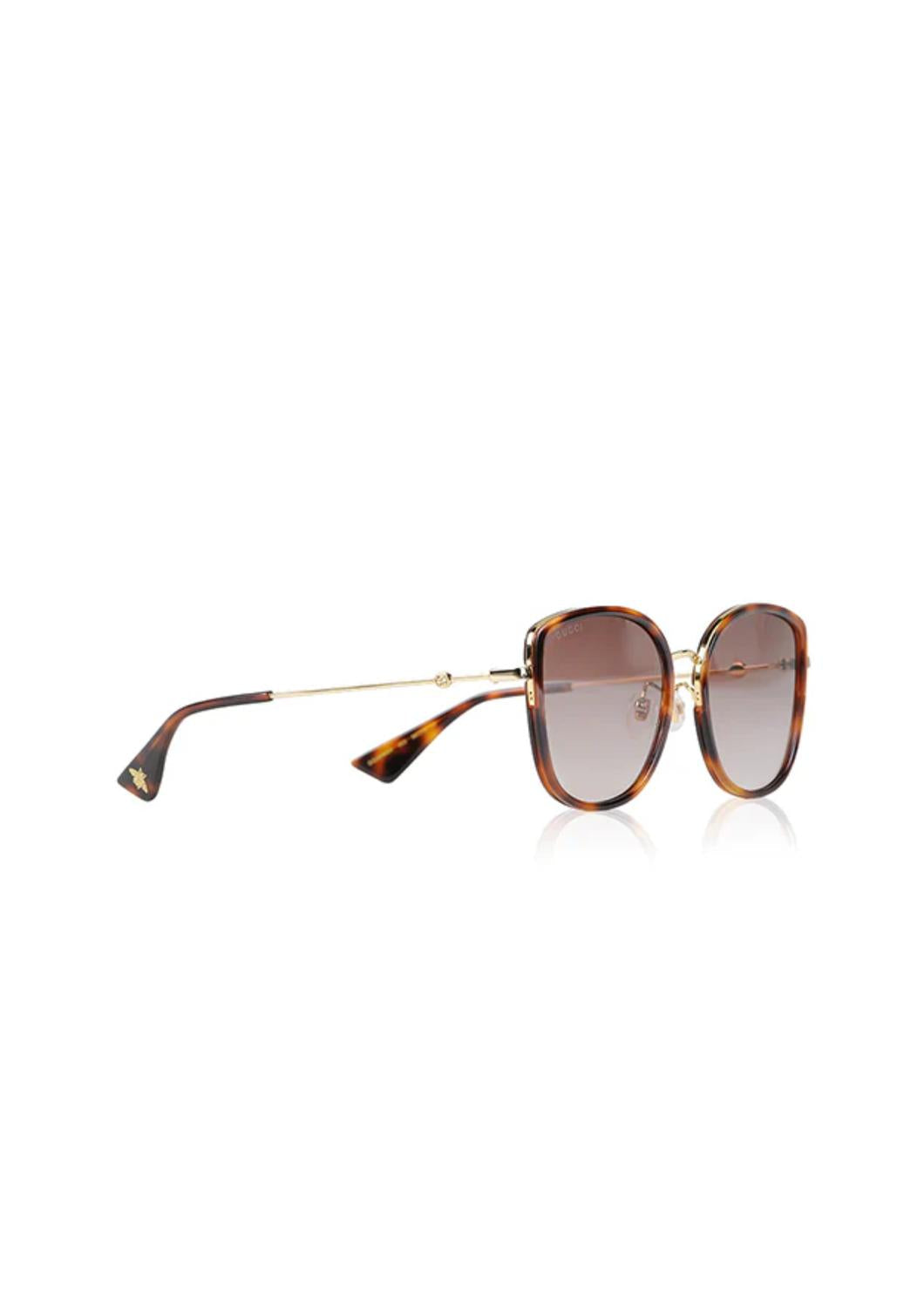 Gucci - Women's Oversized Cat Eye Acetate Sunglasses