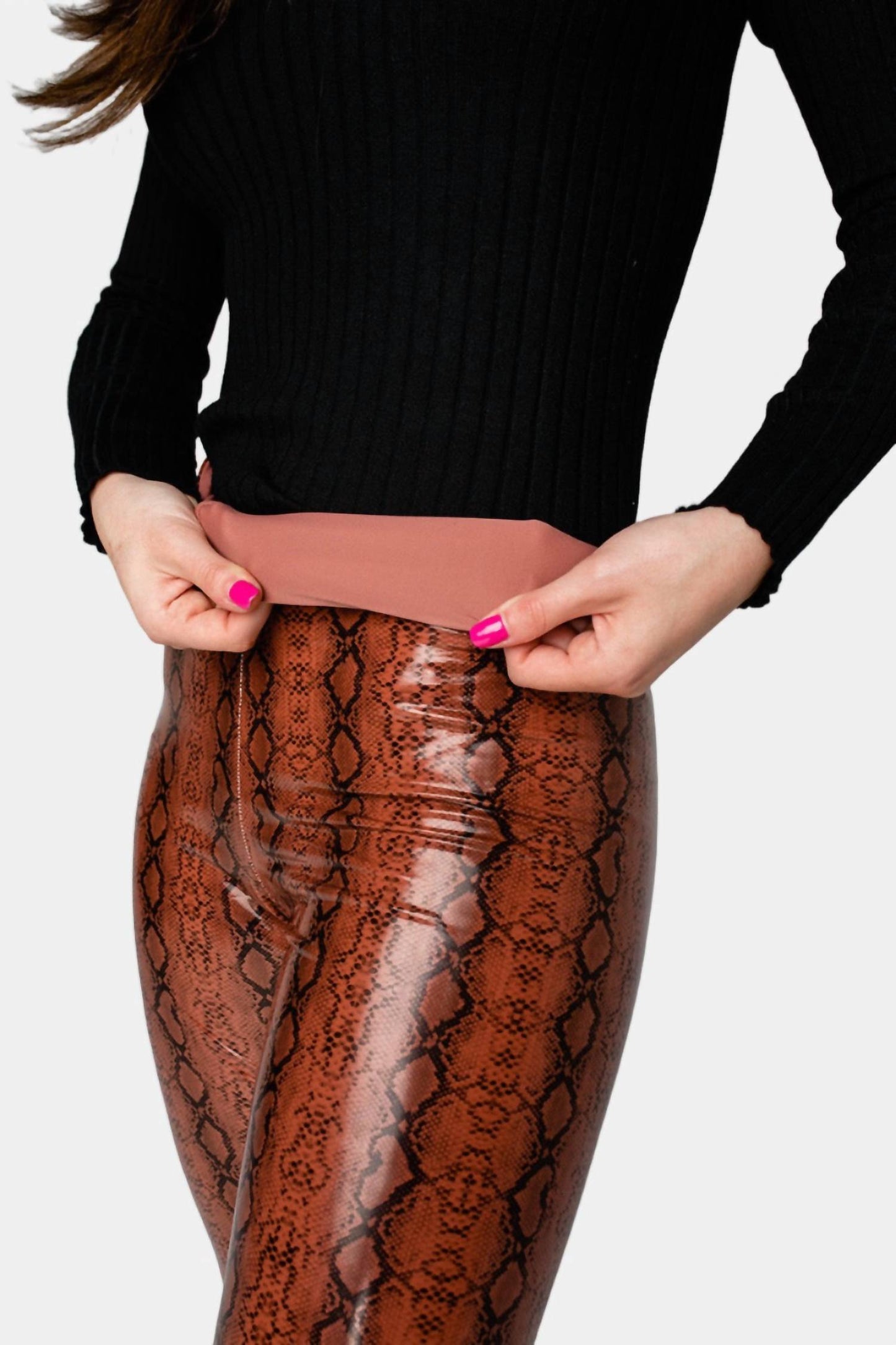 Buddylove - Mila Patent Vegan Leather Legging