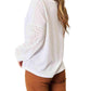 Double Take - Eyelet Elegance Drop Shoulder Blouse