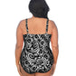 Always For Me - Plus Size V-Neck Twist Front One Piece Swimsuit