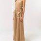 Lalavon - Laid-Back Charm Lace Trim Jumpsuit