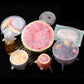 6-pack Reusable Silicone Stretch Lids for Food Storage