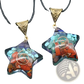 7 Chakra Natural Stone Filigree Healing Pendant Necklace