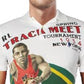 Ralph Lauren Men's Spring Track Polo Shirt Tee Slim Fit White Size X-Small