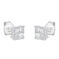 10K White Gold Diamond Stud Earrings (3/4 cttw, H-I Color, SI2-I1 Clarity)