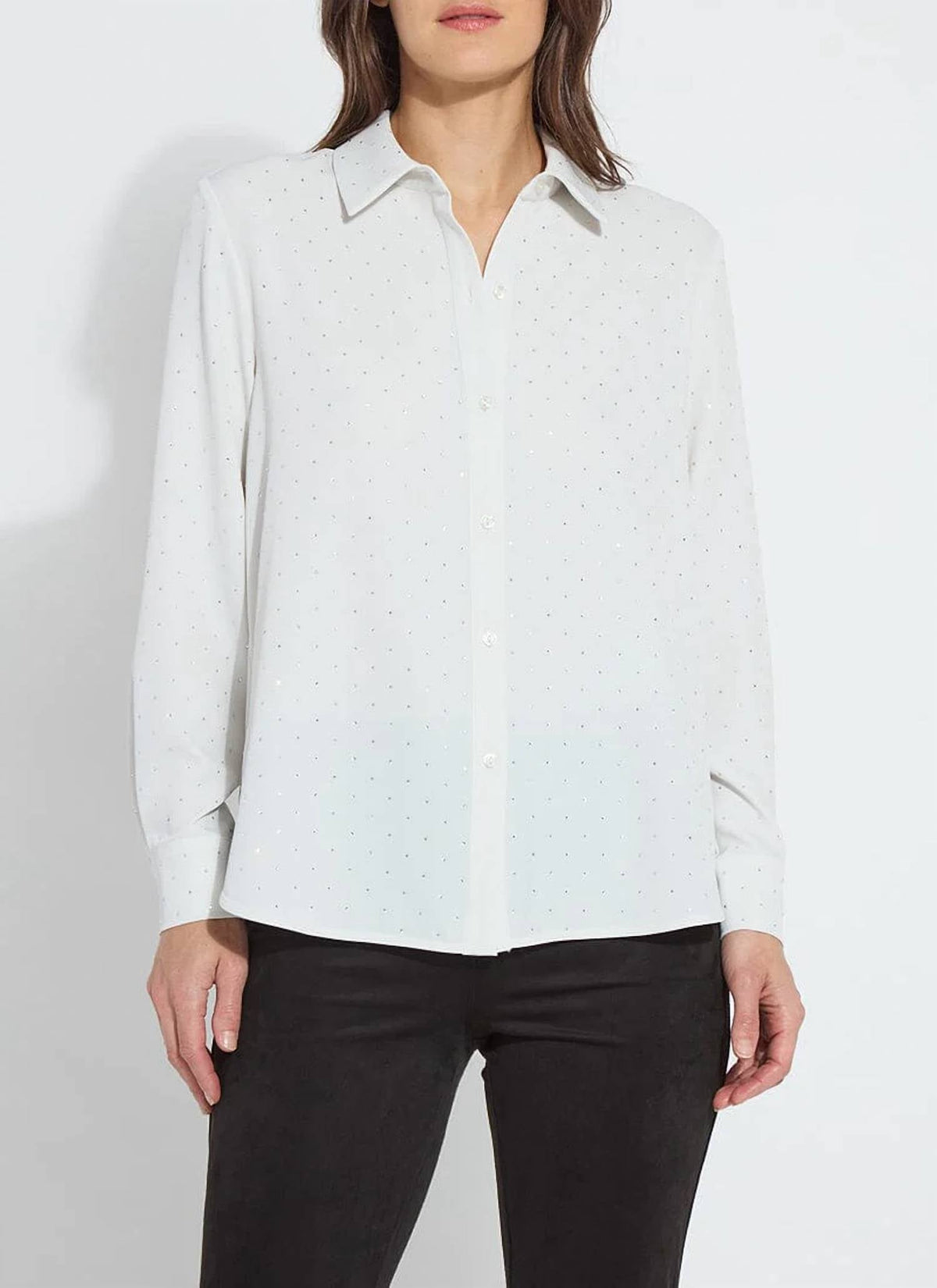 Lysse - Crystal Embellished Parker Shirt