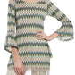 A'Reve - Back Lace Up Fringe Tunic Top