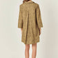 English Factory - Leopard Collar Mini Dress