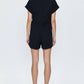 Pistola - Meg Short Sleeve Zip Front Romper