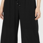 NY Collection Women's Palazzo Pants Black Size Petite X-Small