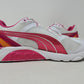 Puma Women's Faas 600 S Running Shoes White/Fuschia/Yellow Size 9.5 B(M) Us
