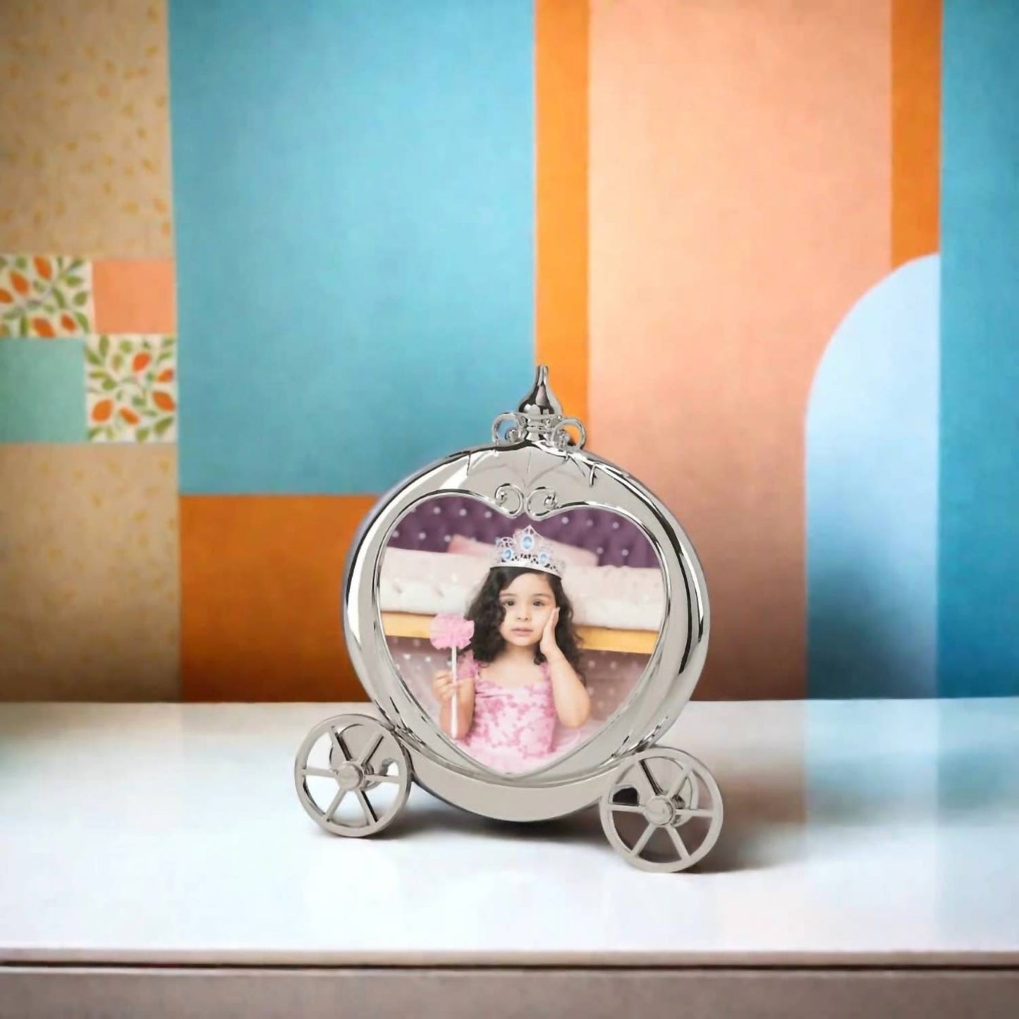 Creative Gifts International - Pumpkin Coach Frame