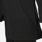 JM Collection Women's Laced Grommet Sleeve Top Black Size Large