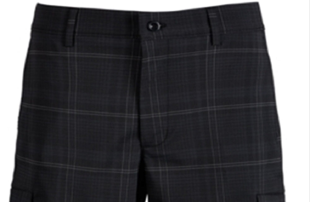Attack Life By Greg Norman Men's Fairway Cargo Shorts Black Size 36
