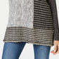 Style & Co Women's Long Sleeve Boat Neck Sweater Black Size Medium