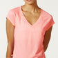 ID Ideology Women's Essentials Rapidry Heathered Performance T-Shirt Pink Size Medium
