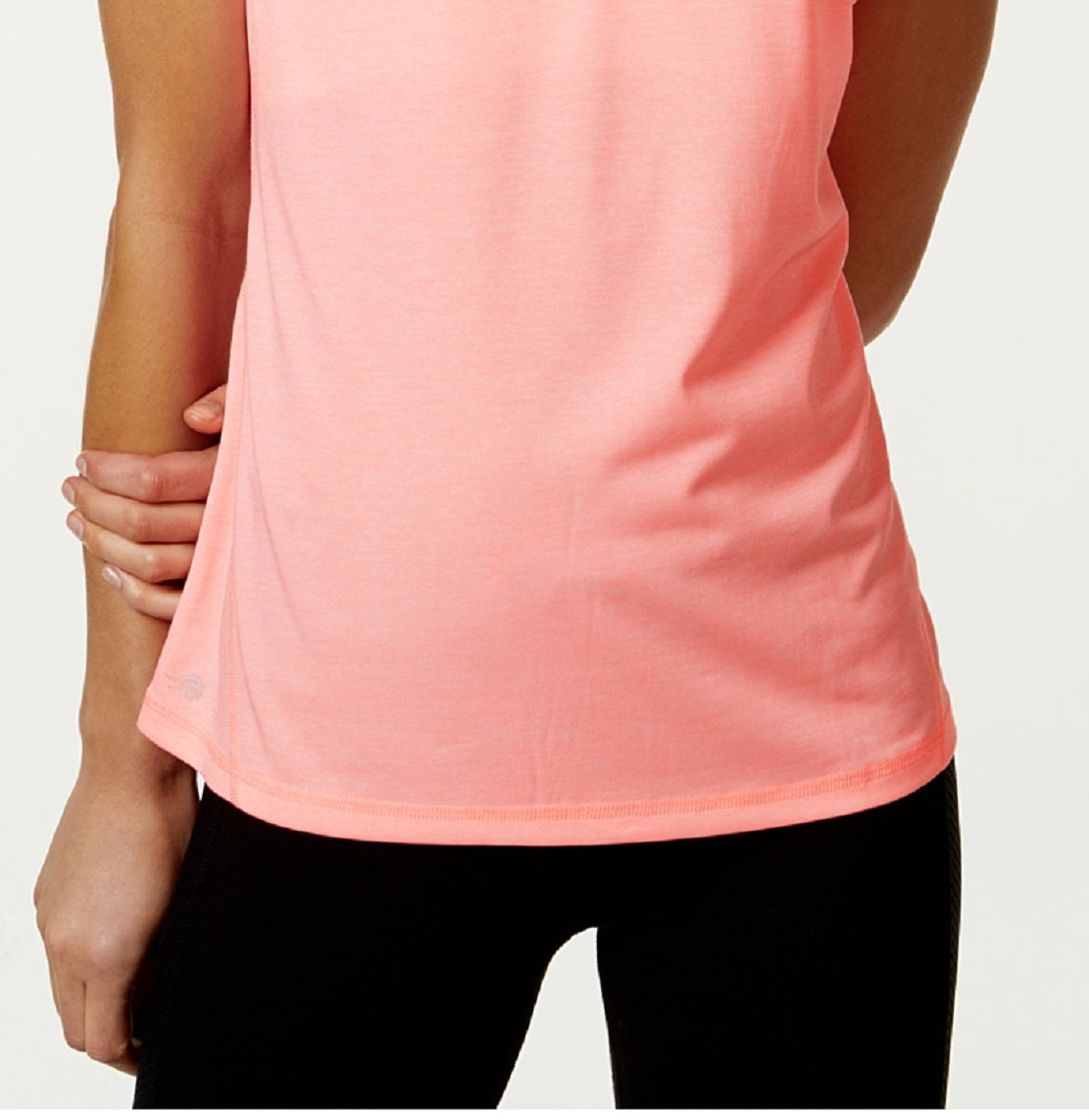 ID Ideology Women's Essentials Rapidry Heathered T-Shirt Pink Size X-Large