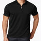 Alfani Men's Ottoman Zip Polo Black Size XX-Large