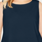 Charter Club Women's Plus Sleeveless Top Blue Size 1X