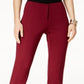 Alfani Women's Hollywood Skinny Pants Red Size 14 Petite