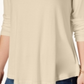 JM Collection Women's Turtleneck Top Brown Size Petite