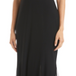 Morgan & Co. Women's Mesh Inset Mermaid Gown Black Size 6