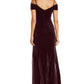 Nightway Women's Sweetheart Neckline Full Length Evening Gown Dress Red Size 18W