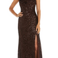 Nightway Women's Sequin Gown Red Size 4