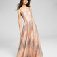 Say Yes To The Prom Junior's Embellished Gown Brown Size 9