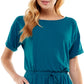 Bebop Junior's Drawstring Romper Blue Size X-Small
