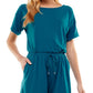 Bebop Junior's Drawstring Romper Blue Size XX-Large