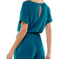 Bebop Junior's Drawstring Romper Blue Size XX-Large